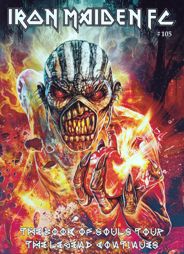 Iron Maiden Fan Club Magazine Issue 105