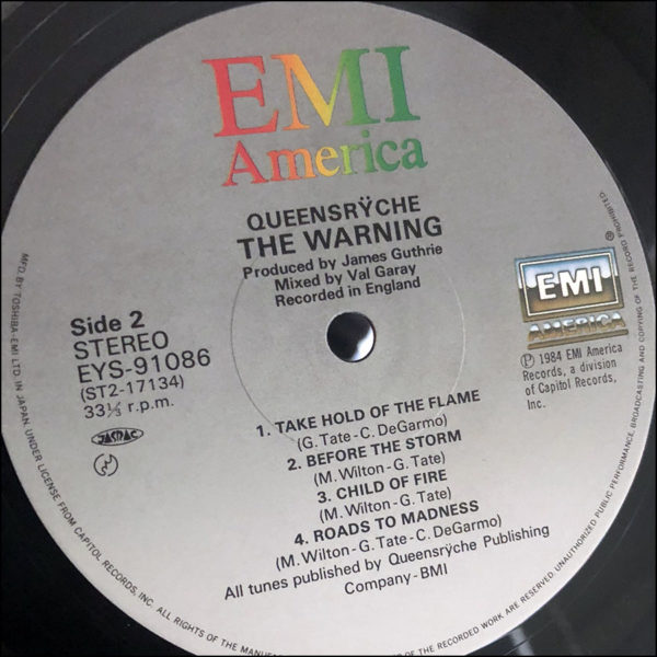 Queensrÿche: The Warning (Japanese Pressing)