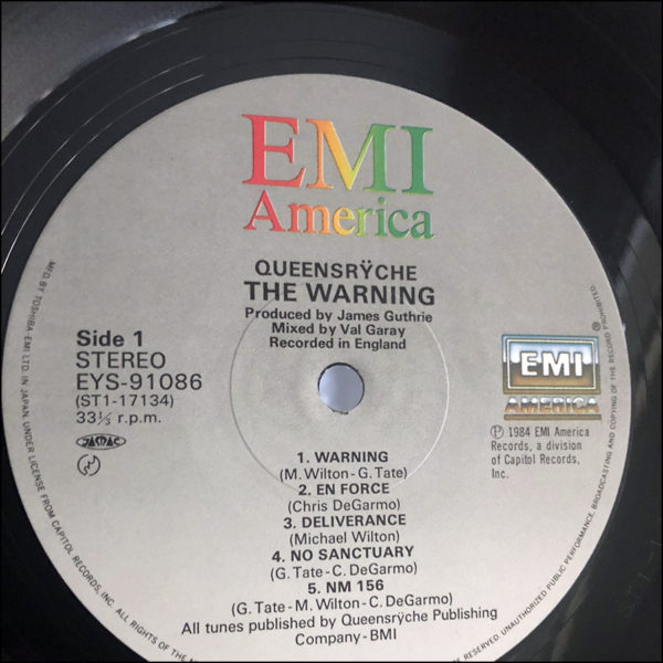 Queensrÿche: The Warning (Japanese Pressing)