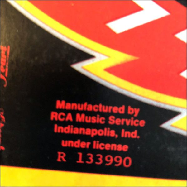 KISS: Rock And Roll Over (Tear Drop Misprint)