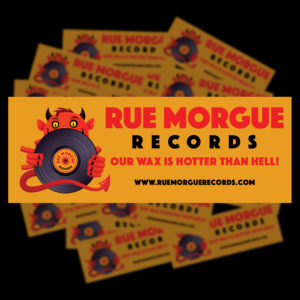 Rue Morgue Records Sticker