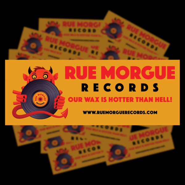 Rue Morgue Records Sticker