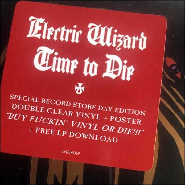 Electric Wizard: Time To Die (Record Store Day Edition)