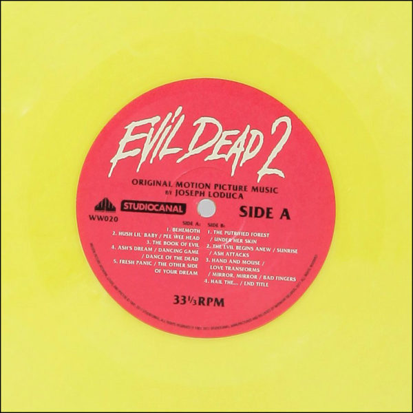 Evil Dead 2: Oldsmobile Delta 88” (Yellow Vinyl)