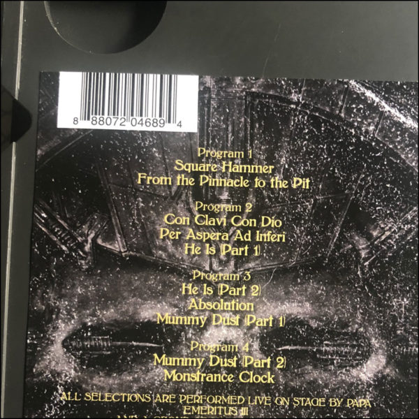 Ghost: Ceremony & Devotion (8 Track Tape) (Uncensored)