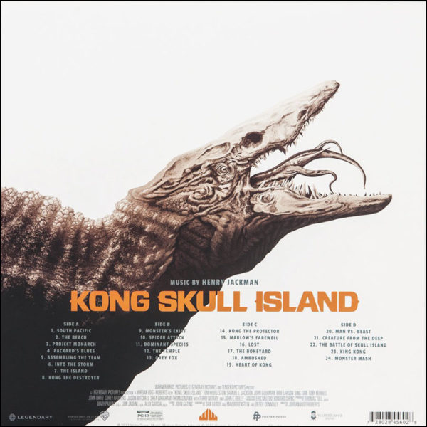 Kong Skull Island: (Lava Coloured Vinyl)