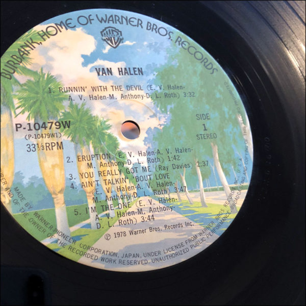 Van Halen: Van Halen (Japanese Pressing)