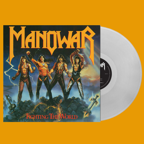 Manowar: Fighting the World (Clear Vinyl – limited to 1500 copies)
