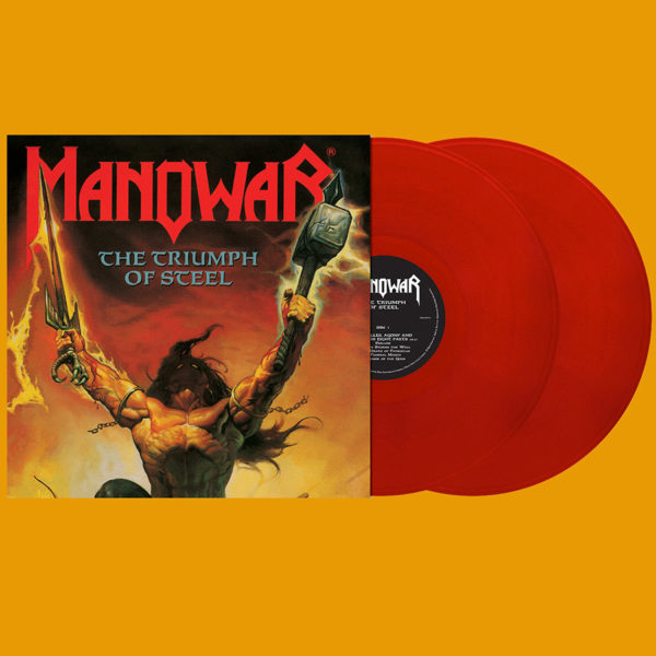 Manowar: The Triumph of Steel (2xLP) (Translucent Red Vinyl – limited to 1500 copies)