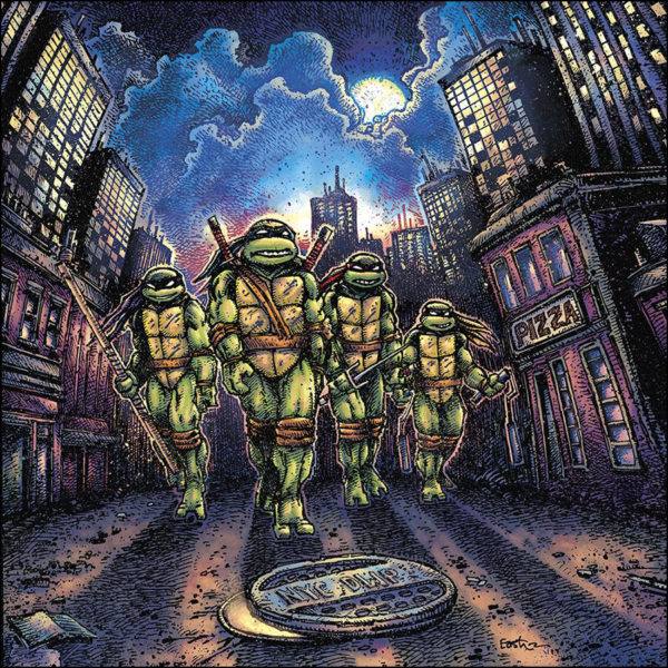 Teenage Mutant Ninja Turtles - Soundtrack (April O'Neil Pink & Yellow Vinyl)