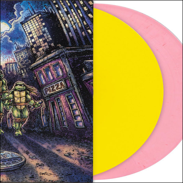 Teenage Mutant Ninja Turtles - Soundtrack (April O'Neil Pink & Yellow Vinyl)
