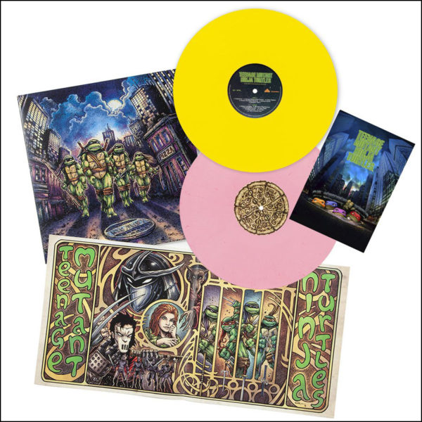 Teenage Mutant Ninja Turtles - Soundtrack (April O'Neil Pink & Yellow Vinyl)