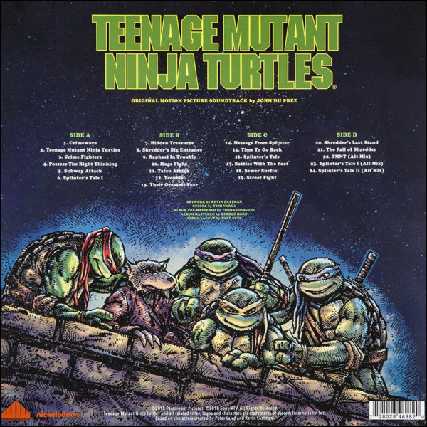 Teenage Mutant Ninja Turtles - Soundtrack (April O'Neil Pink & Yellow Vinyl)