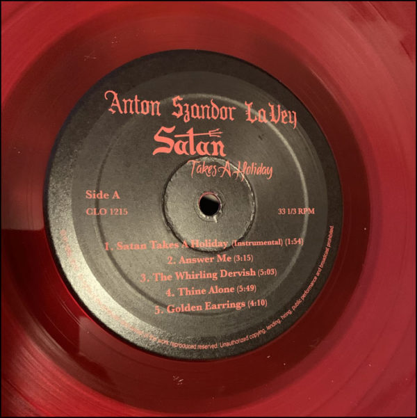 Anton Szandor Lavey: Satan Takes A Holiday