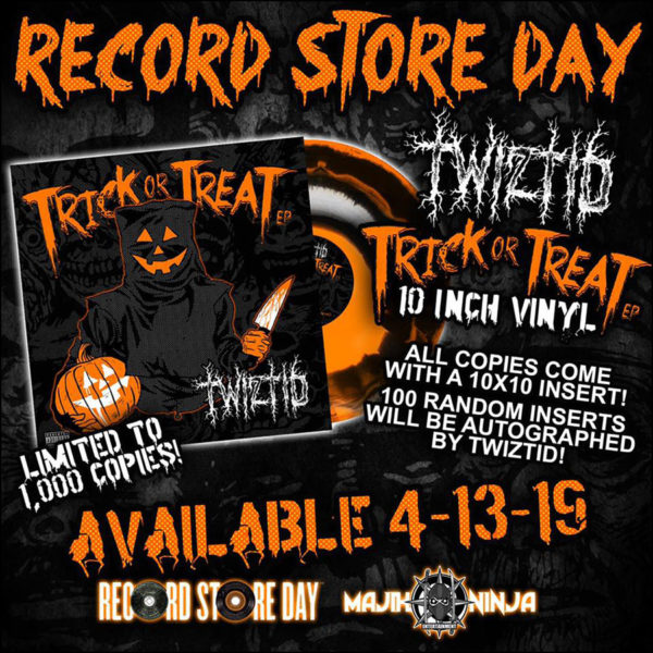 Twiztid: Trick Or Treat (Orange/White/Black Vinyl)