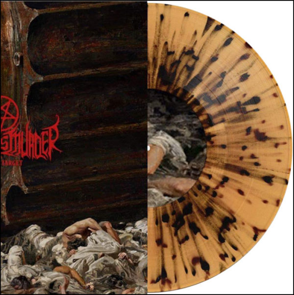 Thy Art Is Murder: Human Target (Beer With Black Splatter)