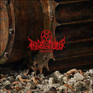 Thy Art Is Murder: Human Target (Red With Black Splatter)