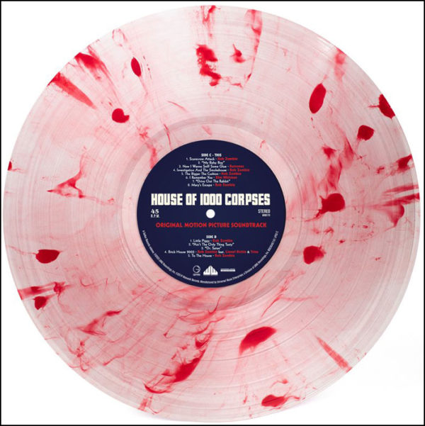 House Of 1,000 Corpses: Soundtrack (2LP Blood Soaked Vinyl)