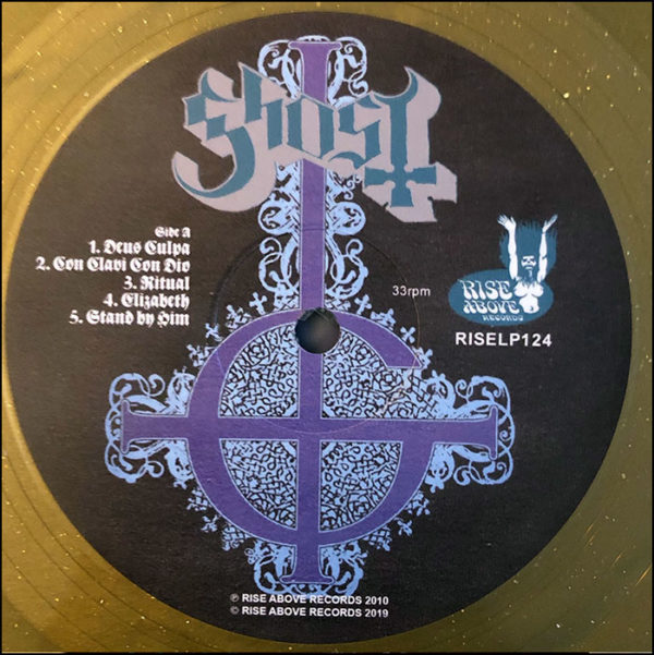 Ghost: Opus Eponymous (Rise Above Anniversary Gold Sparkle Edition)