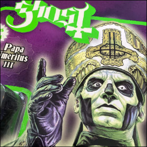 Ghost Papa Emeritus III ReAction Figure (Glow In The Dark)