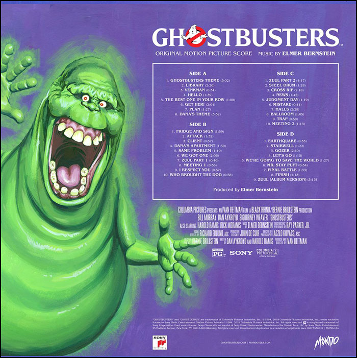 ghostbusters movie music