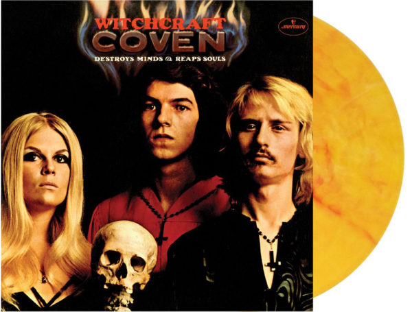 Coven: Witchcraft Destroys Minds and Reaps Souls (Hellfire Yellow & Red Vinyl)