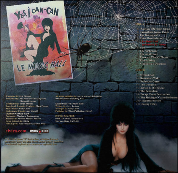Elvira's Haunted Hills (Soundtrack)