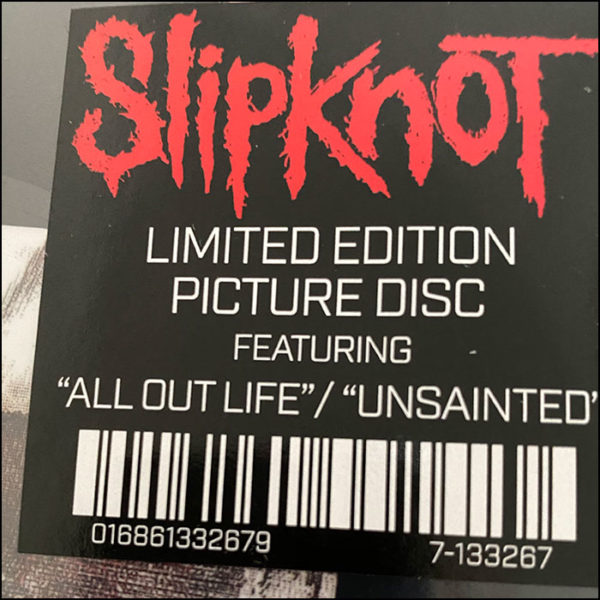Slipknot: All Out Life/Unsainted (Picture Disc)