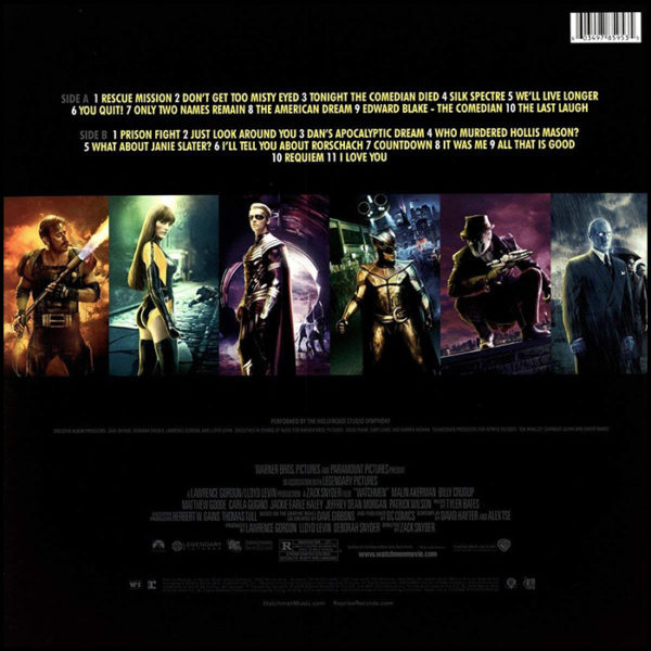 Watchmen: Soundtrack (Tyler Bates Yellow Vinyl)