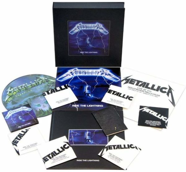 Metallica: Ride The Lightning (Remastered Super Deluxe Box Set - 4LP 6CD DVD Book Posters)