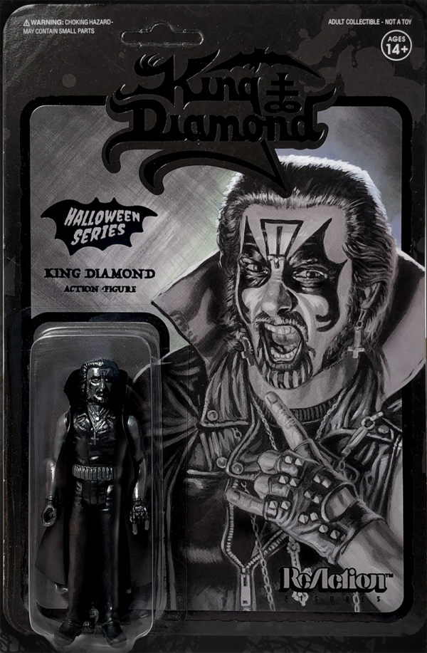 King Diamond ReAction Figure (Limited Edition Black)