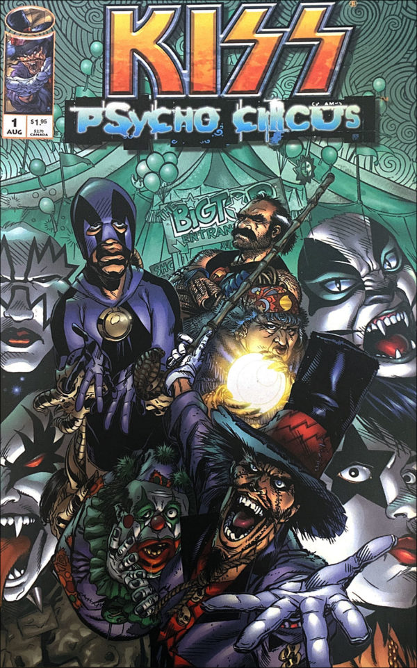 KISS Psycho Circus Comic Issue 01 (Variant Cover)