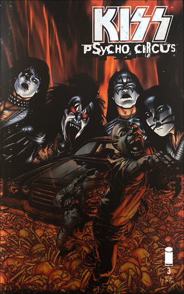 KISS Psycho Circus Comic Issue 03