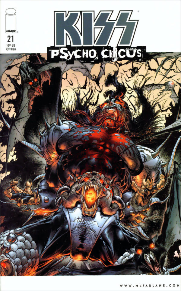 KISS Psycho Circus Comic Issue 21