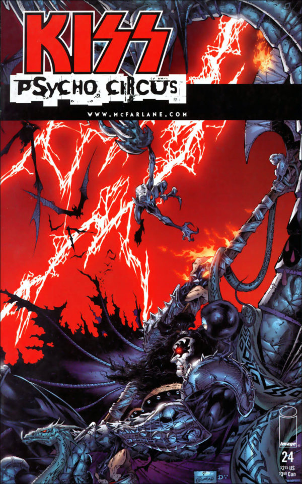 KISS Psycho Circus Comic Issue 24