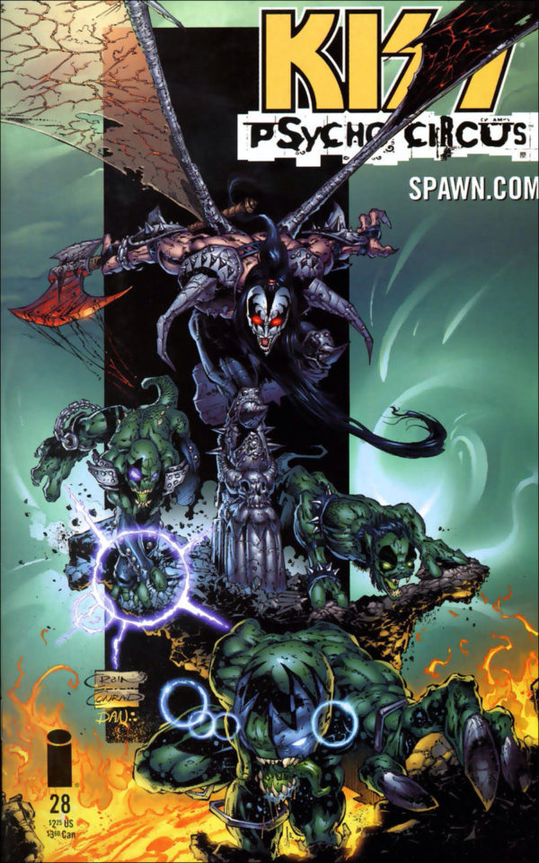 KISS Psycho Circus Comic Issue 28