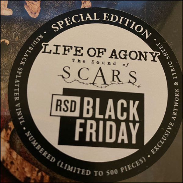 Life Of Agony: The Sound Of Scars (Red/Black Splattered Vinyl)