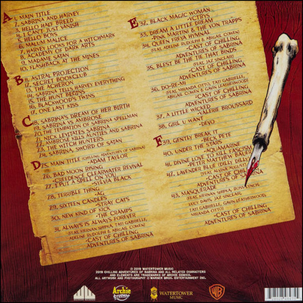 Chilling Adventures Of Sabrina: Soundtrack (Coloured Vinyl 3LP)