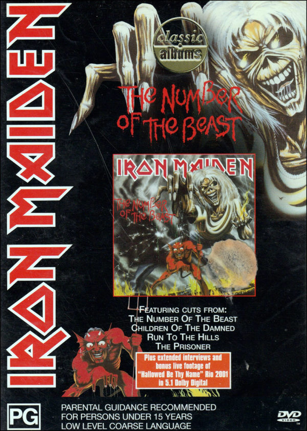 Iron Maiden: The Number Of The Beast Classic Albums DVD