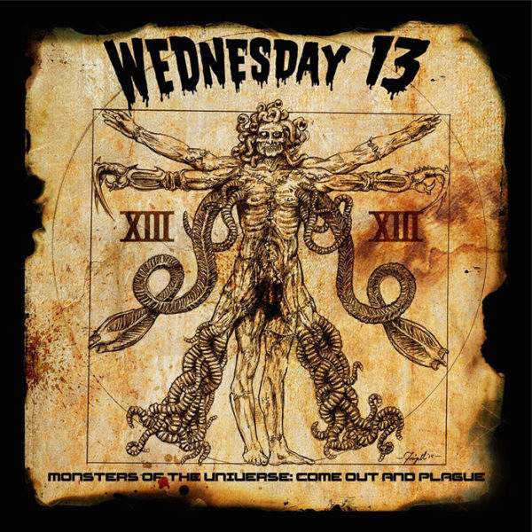 Wednesday 13: Monsters Of The Universe - Come Out And Plague (2LP Gold)
