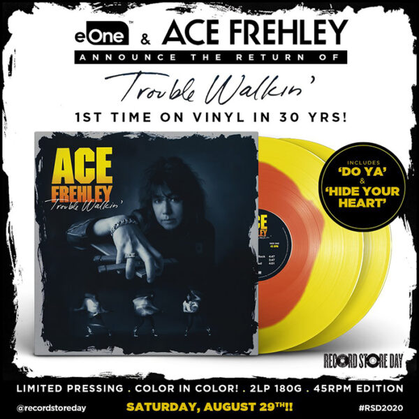 Ace Frehley: Trouble Walkin' (2LP Coloured Vinyl)