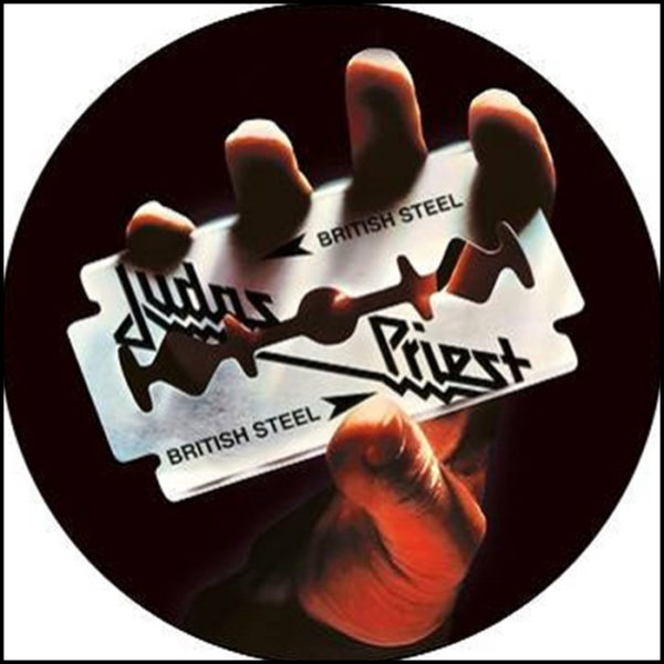 Judas Priest: British Steel (40th Anniversary  2LP Red, White & Blue Marble On Clear Base)