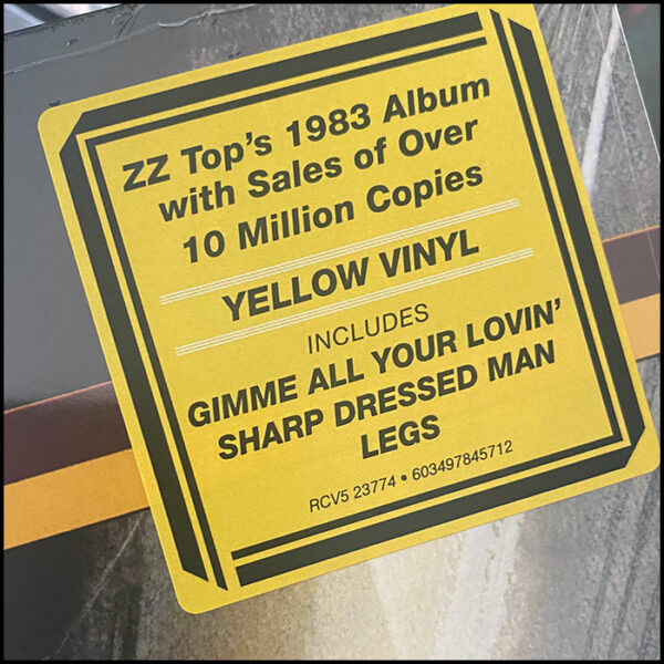 ZZ Top: Eliminator (Yellow Vinyl)