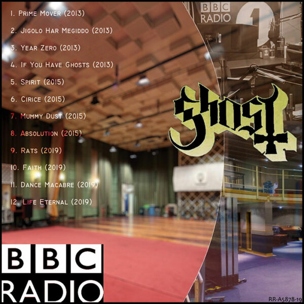 Ghost: BBC Sessions 2013 (Coloured Vinyl)