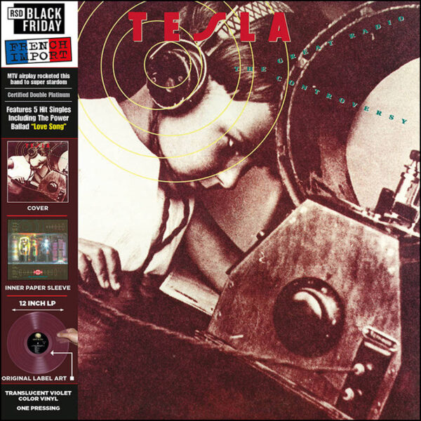 Tesla: Great Radio Controversy (Red Opaque Vinyl)
