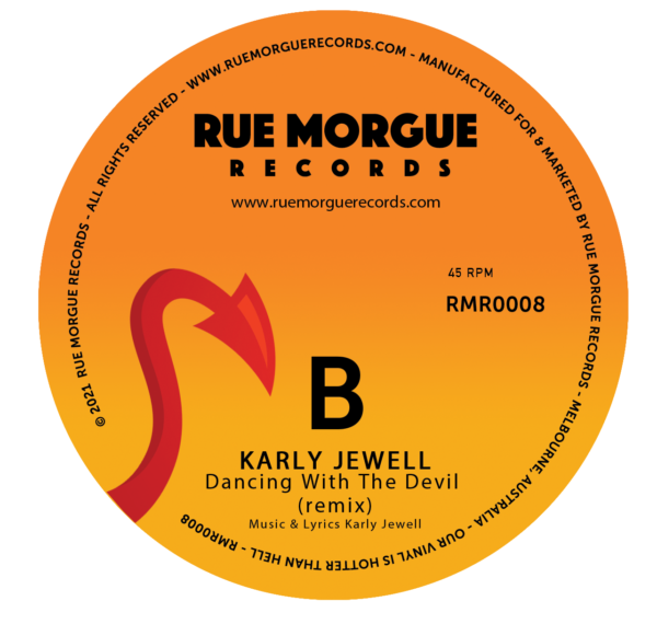 Karly Jewell: Dancing With The Devil (Red Vinyl)