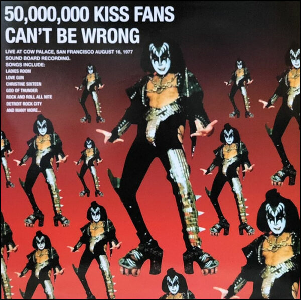 KISS: 50,000 KISS Fans Can't Be Wrong (Coloured Vinyl)