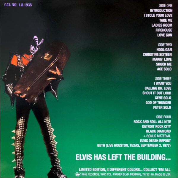 KISS: 50,000 KISS Fans Can't Be Wrong (Coloured Vinyl)