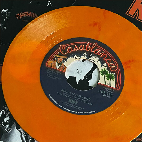 KISS: Shout It Out Loud (7" Orange Vinyl)
