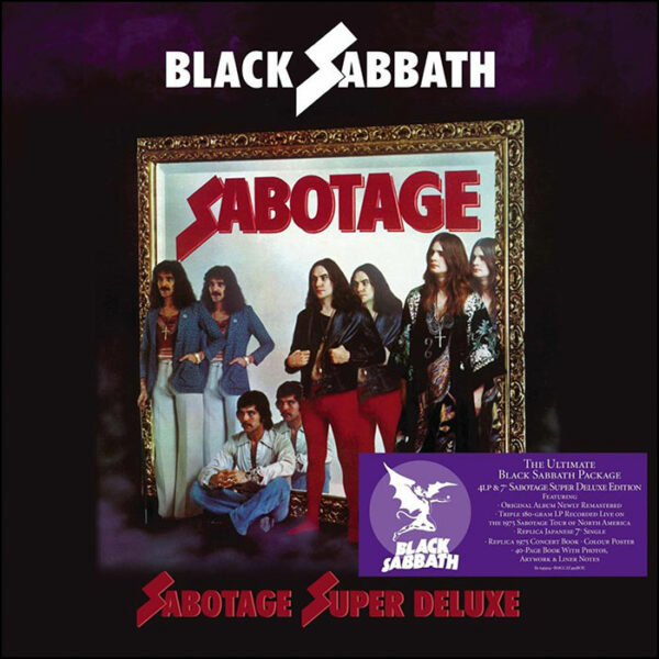 Black Sabbath: Sabotage Super Deluxe (4LP Set)